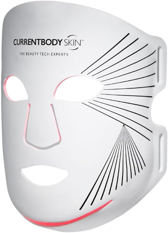 CurrentBody Skin Masque LED visage rouge Série 2 Technologie rouge et infrarouge