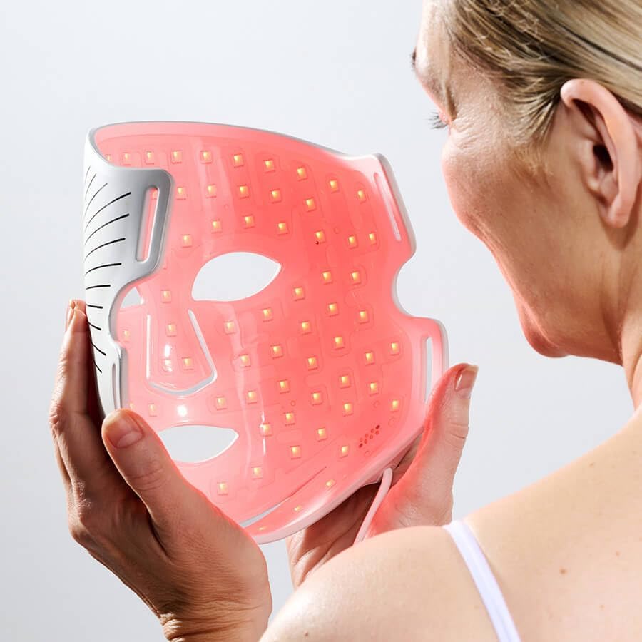 CurrentBody Skin Masque LED visage rouge Série 2 Technologie rouge et infrarouge