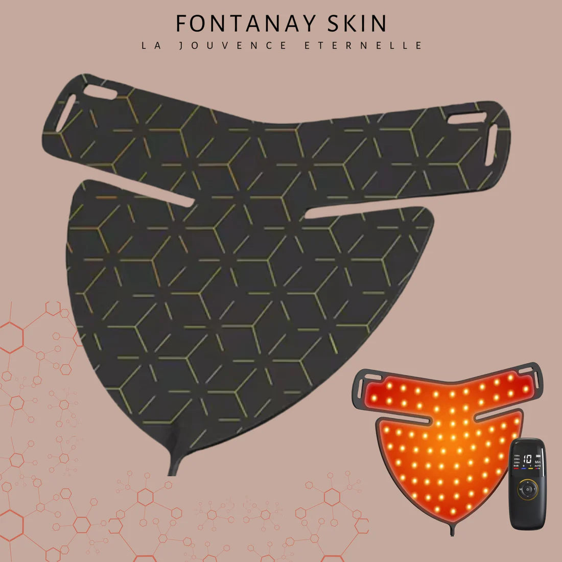 Masque LED Anti-Âge Pro - Cou et Décolleté FontanaySkin