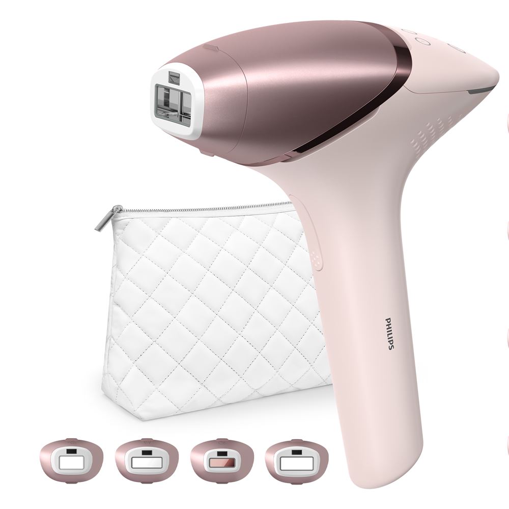 Philips BRI958/00 Lumea Series 9000 IPL-Haarentfernungsgerät, Pink