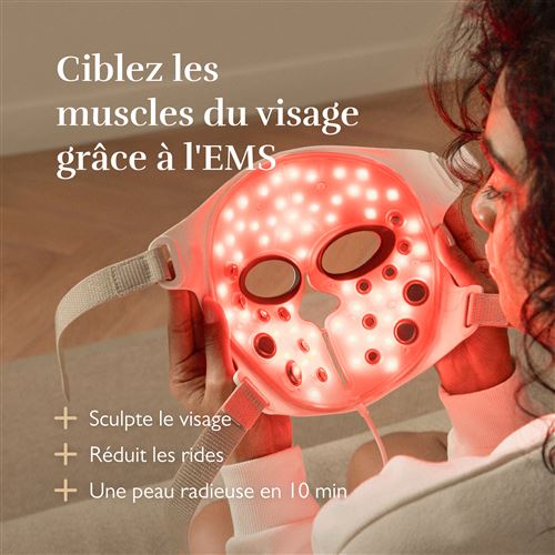 Masque visage anti-âge Silk'n LED EMS Facemask .