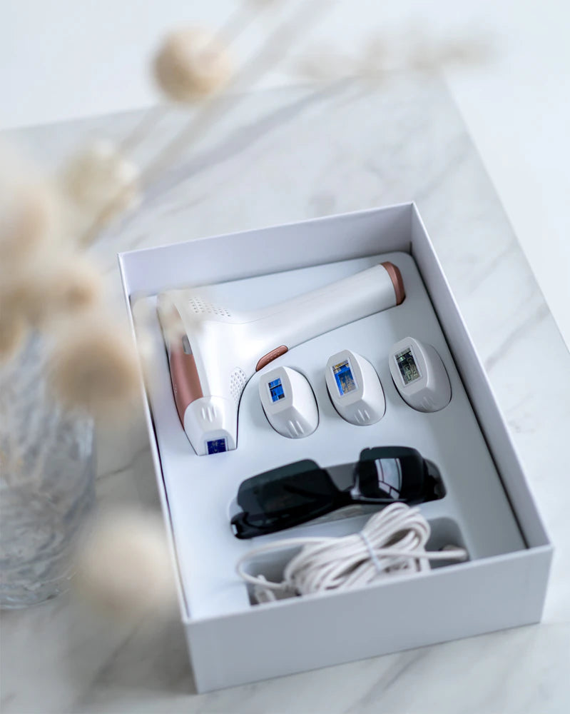 Beautifly B-Shine Pro IPL Körperhaarentferner Weiß-Gold