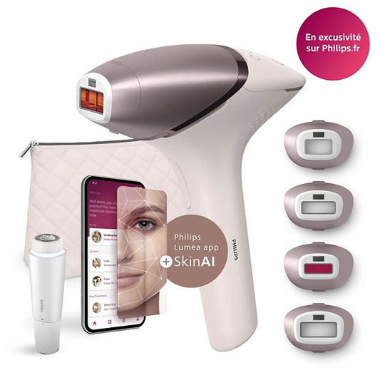 Lumea IPL 9900 Series Épilateur à lumière pulsée avec SenseIQ BRP958/00