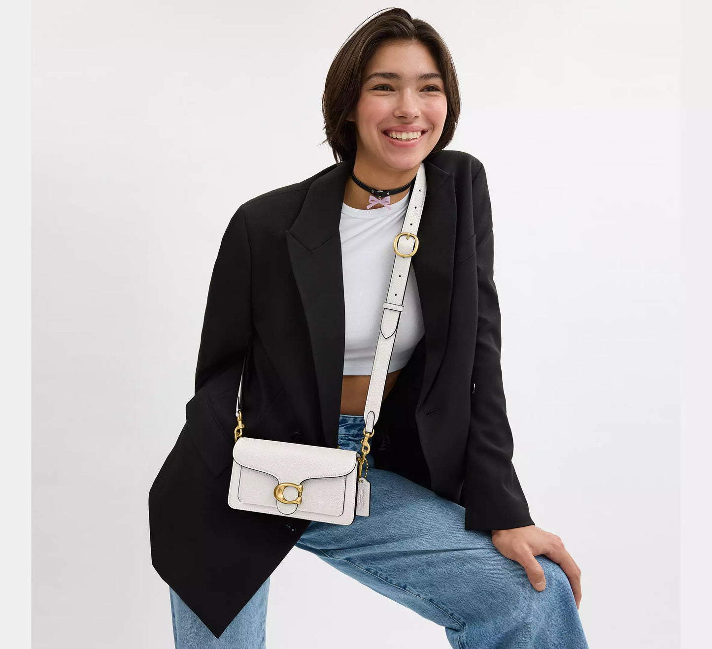 Coach Sac porté épaule Tabby 20 Femme