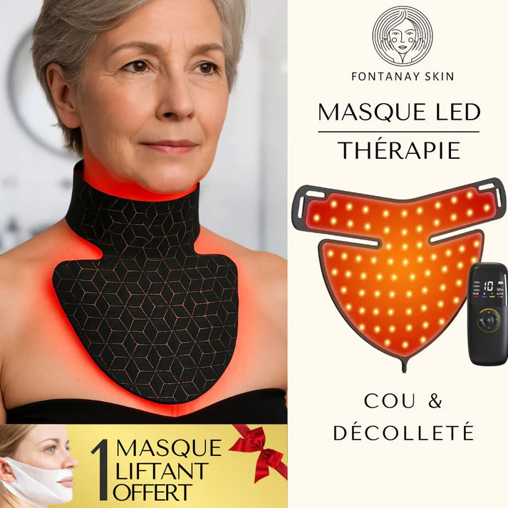 Masque LED Anti-Âge Pro - Cou et Décolleté FontanaySkin