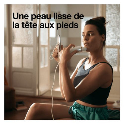 Appareil à Lumière Pulsée Braun Silk expert Pro 5 PL5242 Blanc et Doré