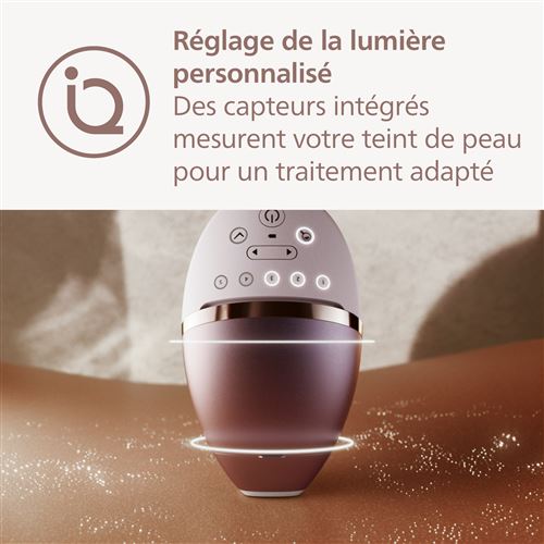 Philips BRI958/00 Lumea Series 9000 IPL-Haarentfernungsgerät, Pink