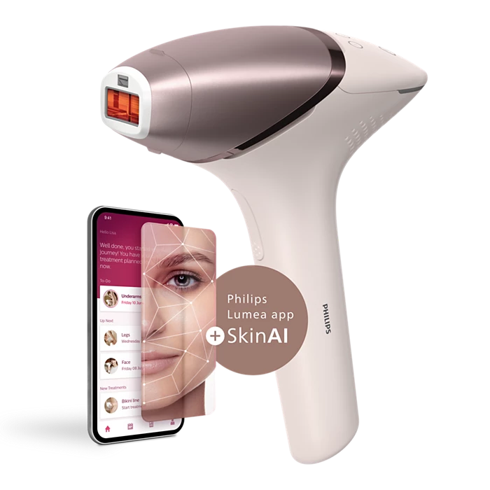 Lumea IPL 9900 Series Épilateur à lumière pulsée avec SenseIQ BRP958/00